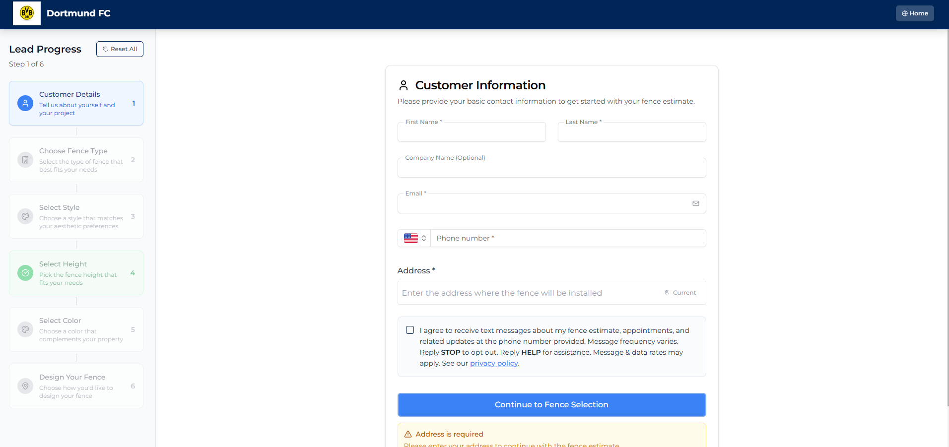 Lead Generator App preview